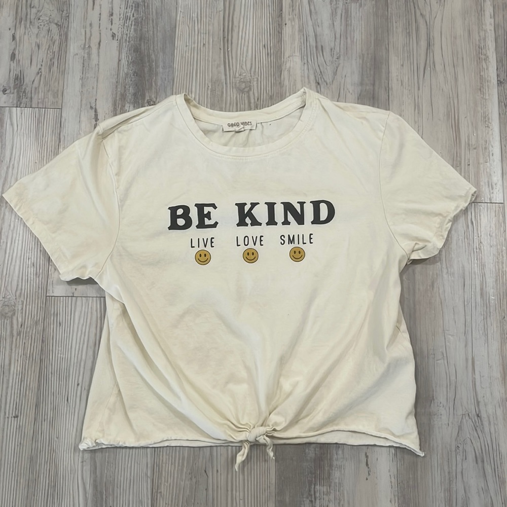 Good Vibes Only, Medium, never worn, no stains